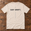 Front of the Day Drift Tee reading DAY DRIFT.
